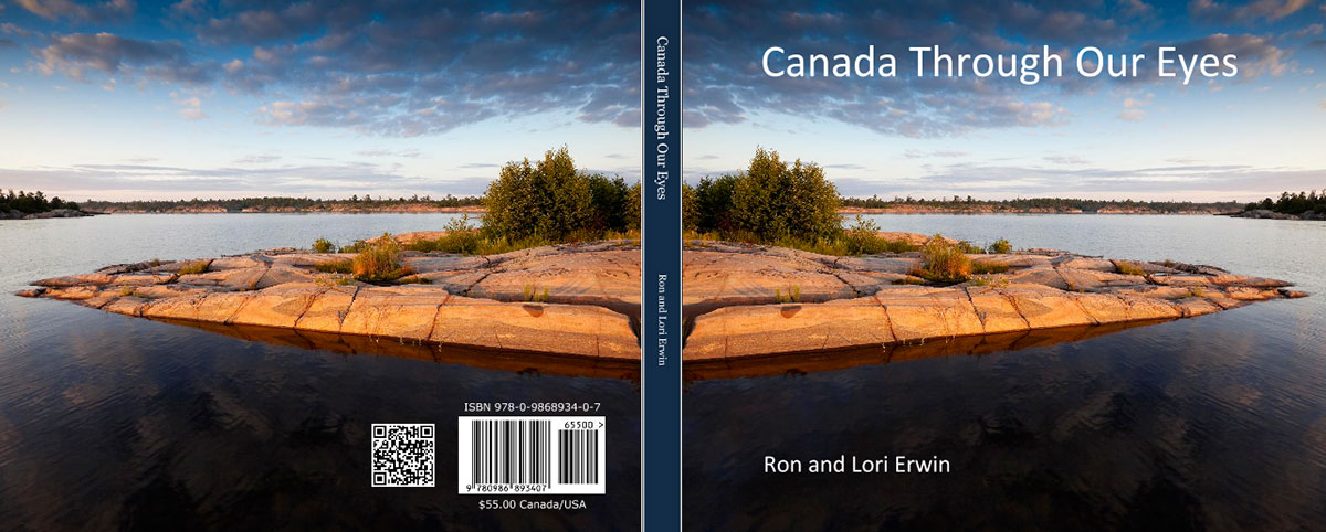 Canada Through Our Eyes - click book for details and to buy on blurb © Ron Erwin Photography